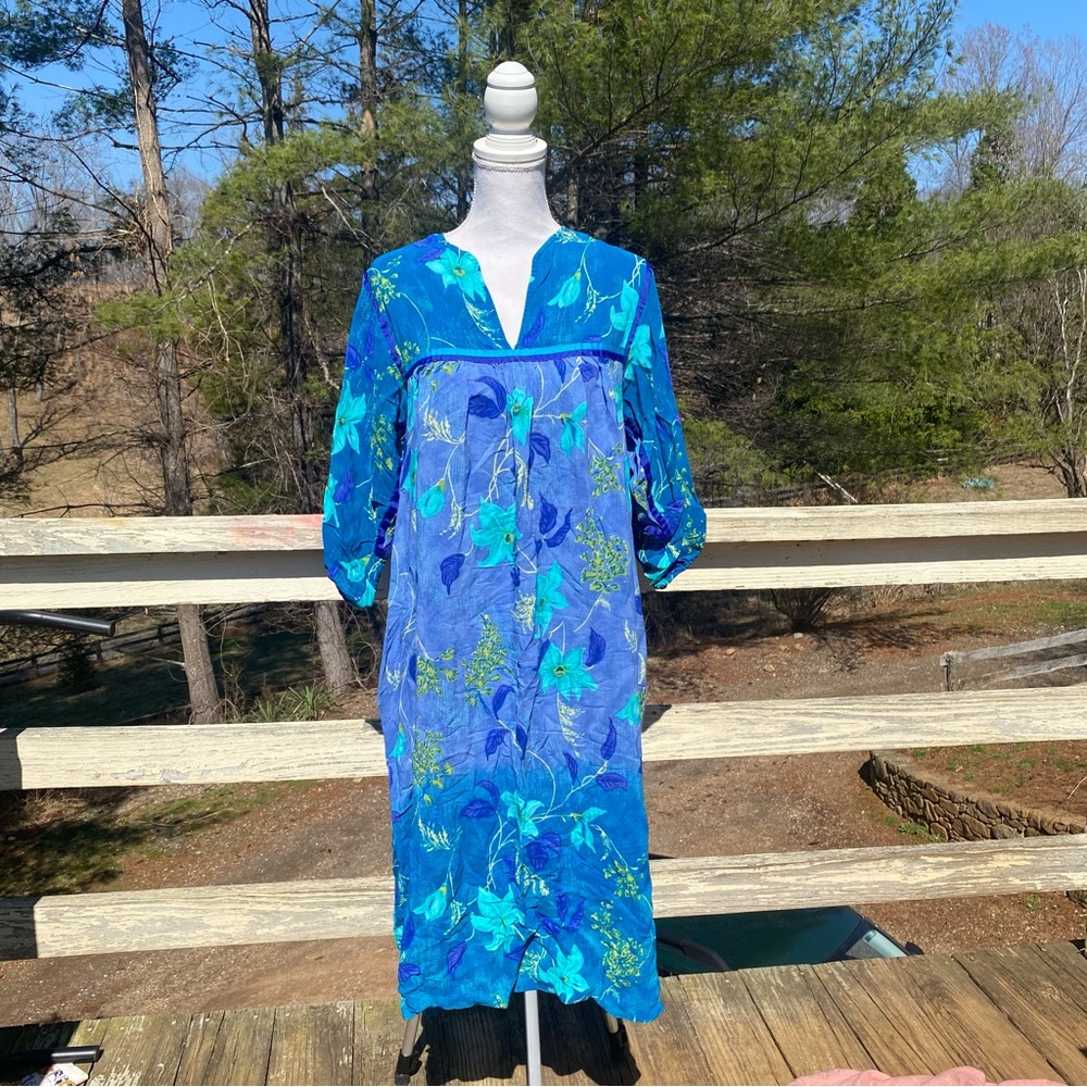 Vintage 70s Krist Gundnason Tunic Dress